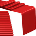 12 Pack Satin Table Runner 12 x 108 Inch Long Satin Table Runners for Wedding Banquet Graduations Birthday Party Decoration